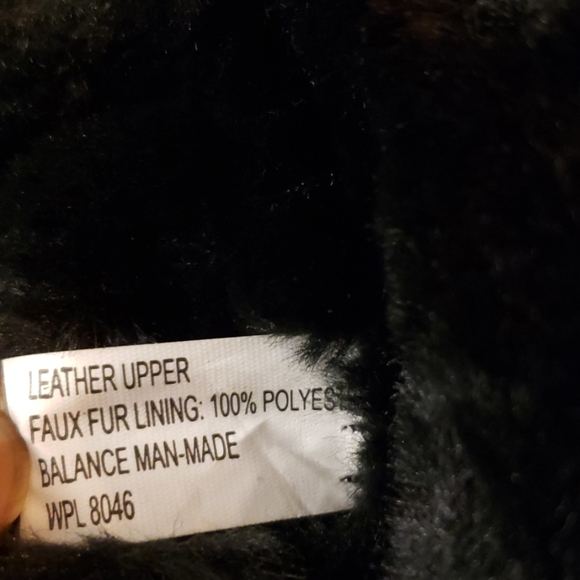 ANGIEE BLACK LEATHER UPPER BOOTS SIZE 7M - Picture 7 of 8